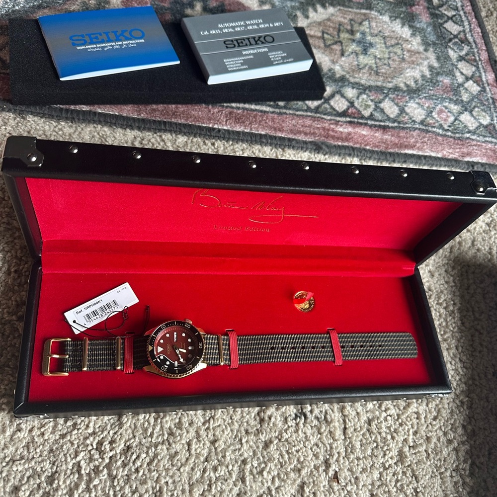 Seiko 5 Sport - Brian May Limited Edition Watch
